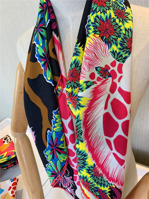Women Silk Scarf