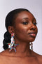 Glam Star Rhinestone Statement Earrings