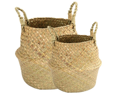 Handmade Bamboo Storage Basket