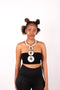 African Round Shape White Necklace
