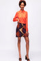 Women Ankara Print Mini Skirt