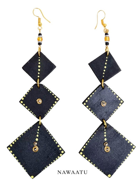 Wooden Fashion Earrings