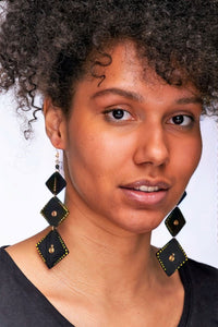 Wooden Fashion Earrings