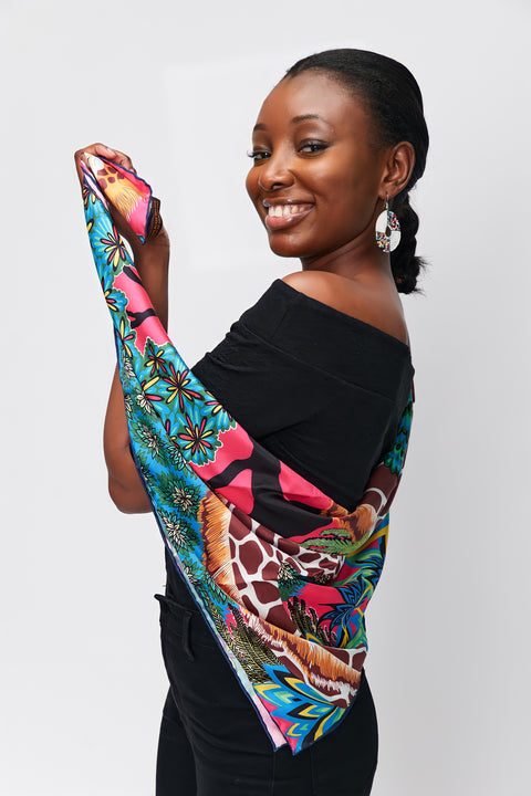 Women Silk Scarf